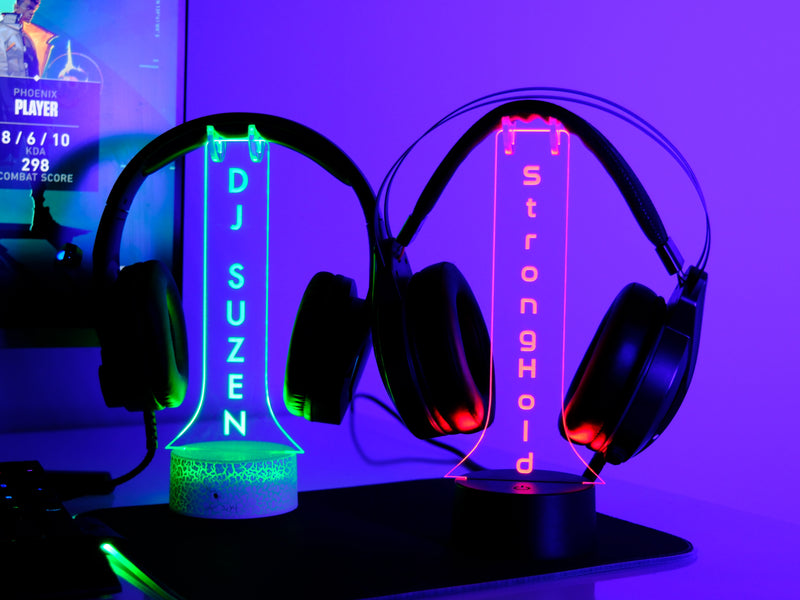 Gamer Tag Headphone Stand