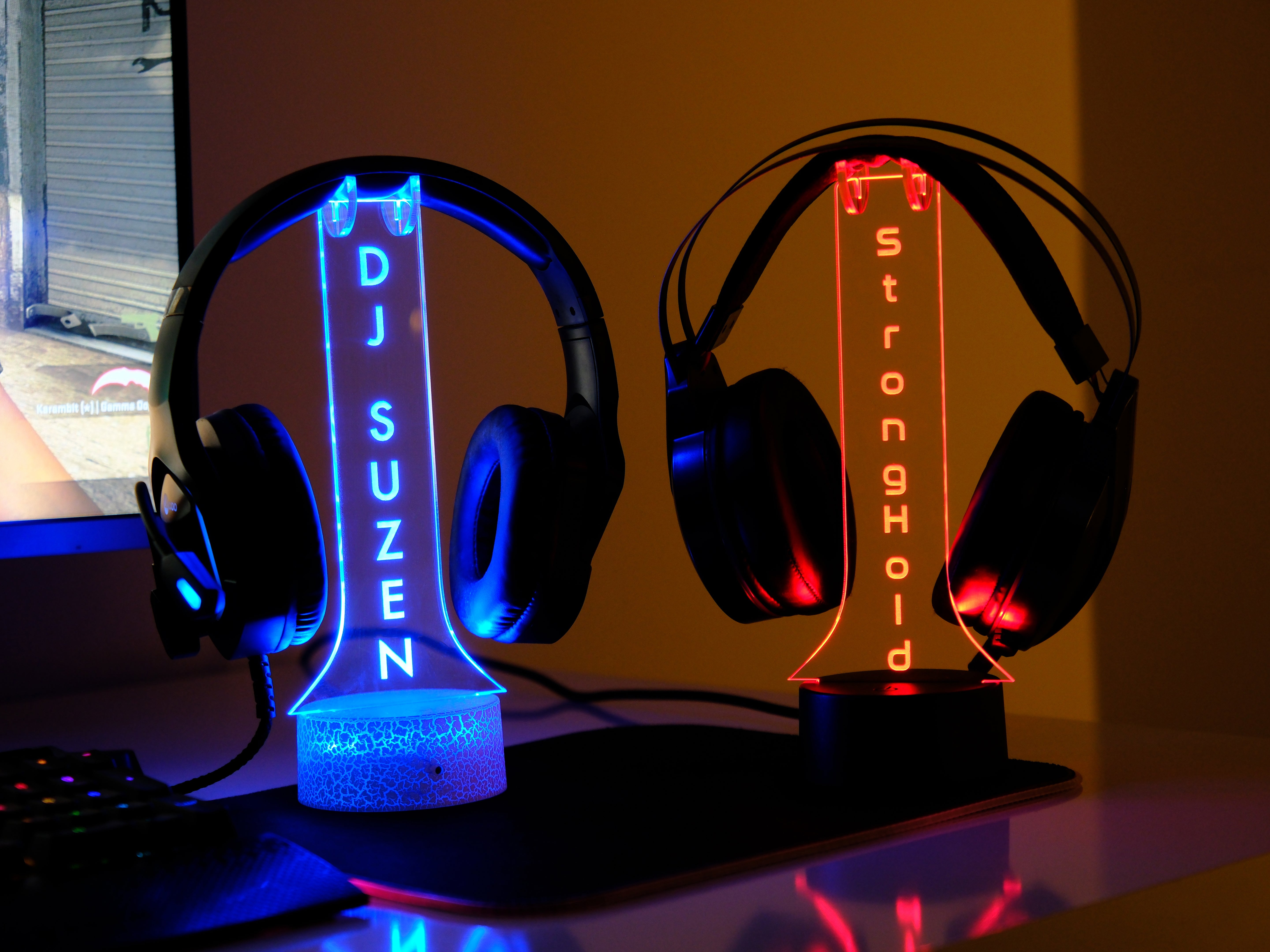 Gamer Tag Headphone Stand