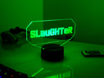 Nickname Desk Lamp 2 – Personalized RGB LED Name Light with Modern Design