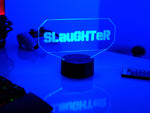 Nickname Desk Lamp 2 – Personalized RGB LED Name Light with Modern Design