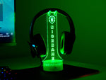 World of Warcraft Alliance Headphone Stand – Personalized RGB Gaming Headset Holder