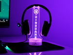 World of Warcraft Alliance Headphone Stand – Personalized RGB Gaming Headset Holder