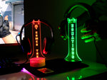 World of Warcraft Horde Headphone Stand – Personalized RGB Gaming Headset Holder