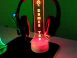 World of Warcraft Horde Headphone Stand – Personalized RGB Gaming Headset Holder